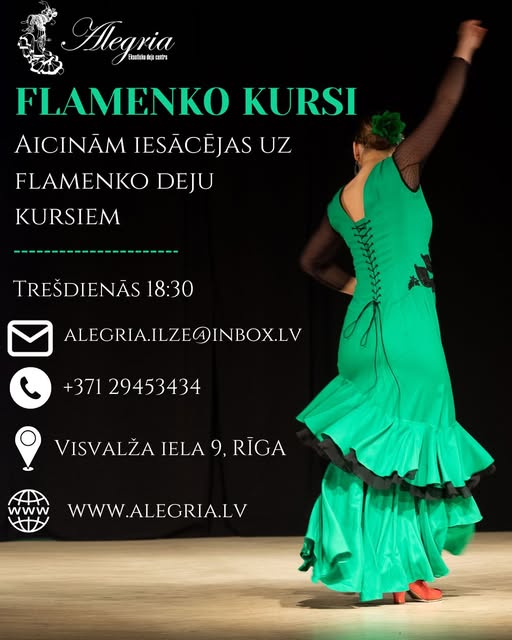 Flamenko kursi iesācējām